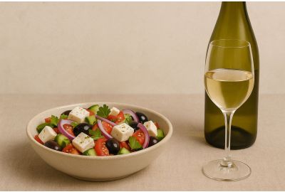 Voorjaar, tijd voor een Griekse salade!