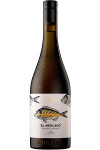 Al Mercado Garnacha Blanca, biologische witte wijn uit DO Terra Alta, Catalunya, Spanje.