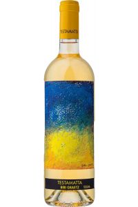 Fles Bibi Graetz Testamatta Bianco 2023 op witte achtergrond
