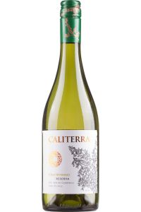 Caliterra Reserva Chardonnay, witte wijn uit Chili, rijk en fruitig, gemaakt van 100% Chardonnay druiven, met smaken van tropisch fruit, vanille en boter