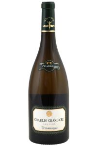La Chablisienne Grand Cru Les Clos, prestigieuze Grand Cru Chablis van 100% Chardonnay met aroma's van citrus, witte perzik, vuursteen en verfijnde mineraliteit.