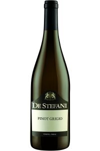 De Stefani Classic Pinot Grigio, Italiaanse witte wijn met appel, peer en amandel, gemaakt van 100% Pinot Grigio uit Veneto