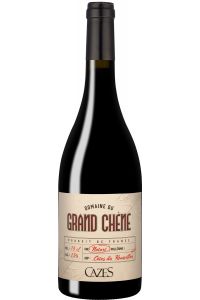 Domaine du Grand Chêne Rouge, Franse natuurwijn uit Roussillon met bramen, kruiden en een levendig karakter van Syrah en Grenache