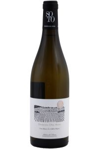 Dominio Del Soto Ribera del Duero Blanco, elegante Spaanse witte wijn uit Ribera del Duero met aroma's van citrus, witte perzik, appel en subtiele mineraliteit.