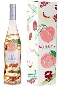 Minuty M Rosé Limited Edition 2025 met giftbox is een elegante Provence rosé met rood fruit, frisheid en een exclusieve designverpakking.