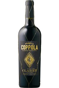 Francis Ford Coppola Claret Diamond Collection, vol en rijk, met smaken van zwarte bessen en vanille, Californië, Verenigde Staten, rode wijn