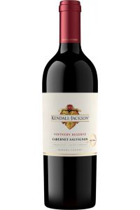 Kendall-Jackson Vintner's Reserve Cabernet Sauvignon, een rijke rode wijn uit Californië. Aroma’s van cassis, bramen en vanille. Perfect bij vleesgerechten en stevige kazen.