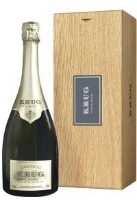 Krug Clos du Mesnil 2009 Champagne uit Frankrijk, gemaakt van 100% Chardonnay druiven.