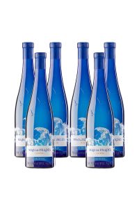 6 flessen Mar de Frades Albariño 2025 uit Rías Baixas in blauwe flessen