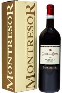 Montresor Valpolicella Ripasso Capitel della Crosara Magnum uit Valpolicella, Italië. Rijke rode wijn met smaken van framboos, kruiden en zoethout