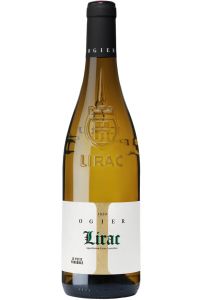 Lirac Blanc Le Petit Paradoxe, een witte wijn uit de Rhônevallei met aroma’s van wit fruit en vanille. Gerijpt in houten vaten en perfect bij visgerechten en gevogelte.