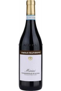 Fles Paolo Manzone Nebbiolo d'Alba Mirinè 2023 – elegante rode wijn uit Piemonte met verfijnde aroma’s van kersen en rozen