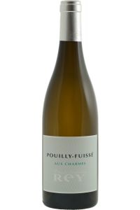 Rey Pouilly-Fuissé ‘Aux Charmes’, witte Bourgogne met tonen van peer en citrus.