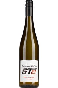 Steffen Weissburgunder Cuvee #23, fris en fruitig, met smaken van groene appel en citrus, Mosel, Duitsland, witte wijn