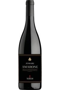 Tedeschi Ansari Amarone della Valpolicella, elegante rode wijn met rijke fruit- en kruidensmaken.