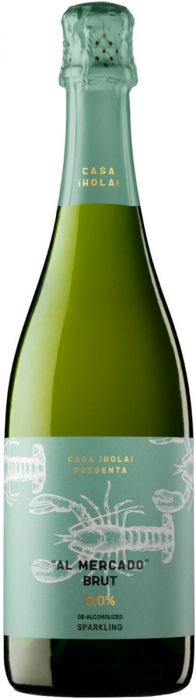 Al Mercado 0.0 Brut Blanco Alcoholvrij 