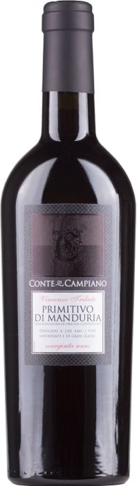 Conte di Campiano Primitivo di Manduria 2023