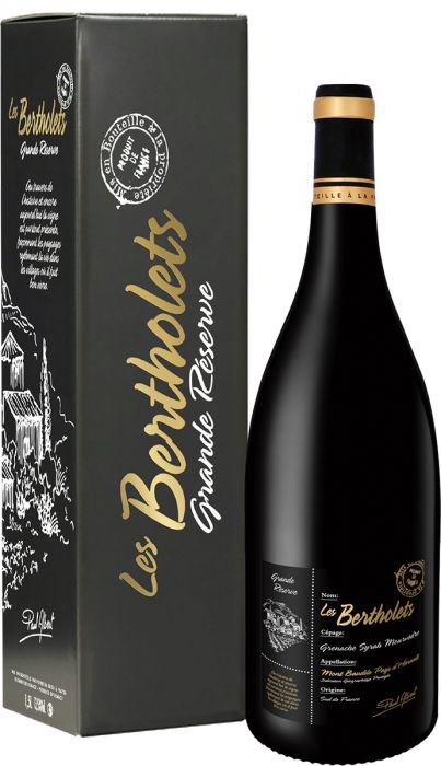 Les Bertholets GSM Grande Réserve magnum 2023 in geschenkverpakking