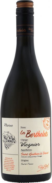 Les Bertholets Réserve Viognier 2025