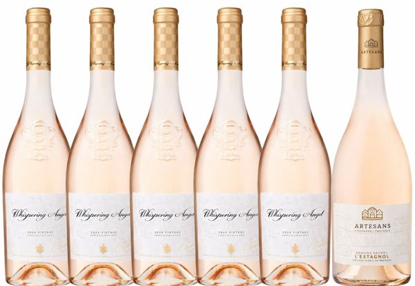 Whispering Angel Set + Domaine Daumas L’Estagnol