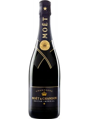 Moet & Chandon Nectar Imperial Champagne | Beschadigd etiket