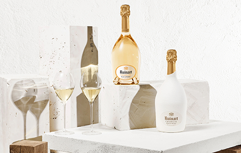 Ruinart Blanc de Blancs Champagne Second Skin Bestel Ruinart Blanc